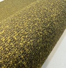 Heavy Bouclé Green Wasabi Textured Designer Upholstery Fabric By The Yard