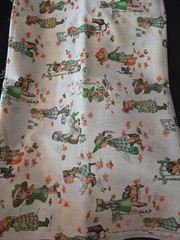 1 3/8 Yds Holly Hobbies Fabric American Greetings Corp By Manes Fabric Co