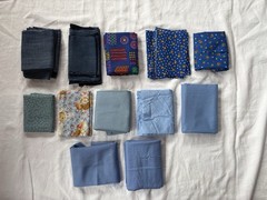 Fabric Remnants & Scraps Lot – Vintage Fabric – Large Lot – 10+ Pounds Of Fabric