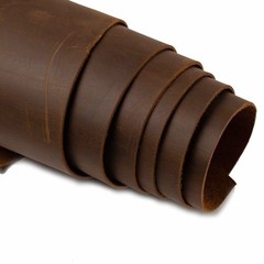 ELW Import Tooling Full Grain 100% Cowhide Leather 5/6 oz (2mm) Medium BROWN