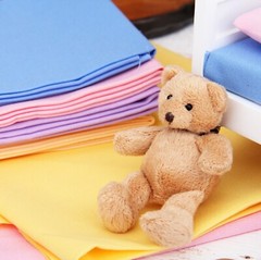 Threadart Fat Quarter Bundles Set – 12 Rainbow/Pastel Solids 100% Cotton Fabric