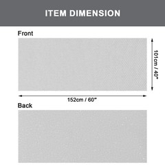 1/8″ Foam Backed Suede Headliner Fabric 60″W Car Roof Repair Upholstery Material