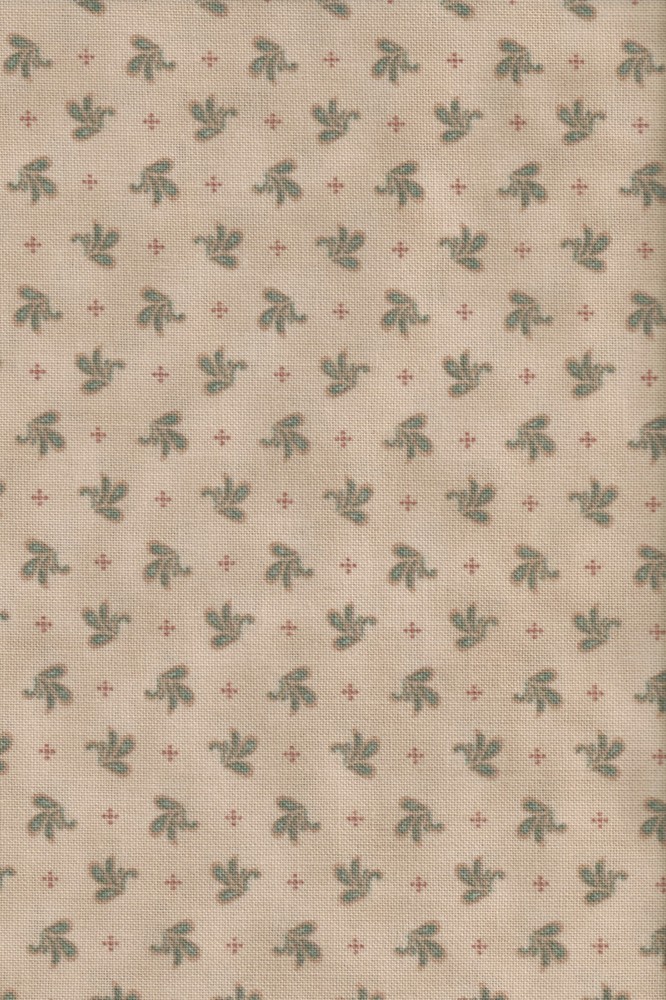 fabric by the yard cotton Red Rooster fabric “Tangled Threads” #20798col BEI1