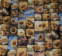 MDG – Dancin Bees 🐝 Quilting and Crafting Fabric