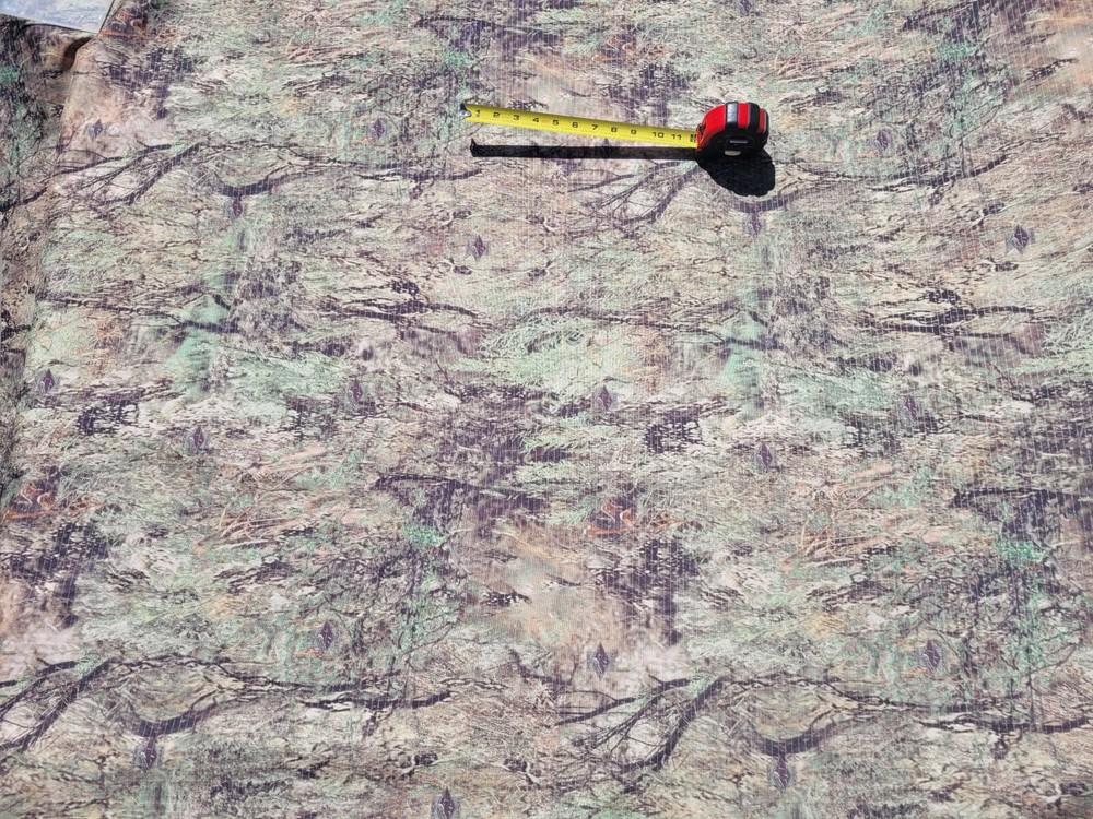 Camo fabric material Aramid ripstop (Kev lar) 420D PU SUPER TOUGH! Per yard.