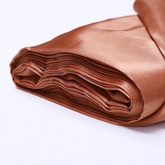 Terracotta SATIN FABRIC 54″ x 10 yards Bolt Crafts Sewing Put-up Wedding Party