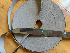 Multicam Webbing 1 Inch Single Side Mil Spec Type 55301 43 Yd TEXCEL USA Made