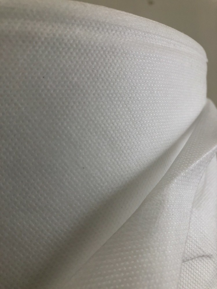60” Spunbond 100 Series White Non-Woven Fabric