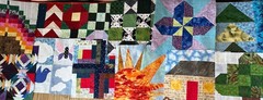 Lot of 12 Quilt Squares Machine Sewn 12” X 12”