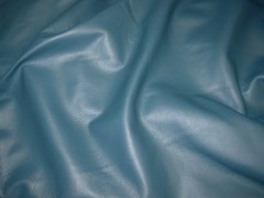 55 SQ Ft FULL HIDE TOP GRAIN LEATHER COWHIDE TEAL UPHOLSTERY FABRIC FOR LESS