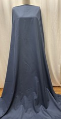 100% Pre-Shrunk Soft Hand Cotton Sateen Slate Steel Blue Fabric 2.75Yds 54″ Wide