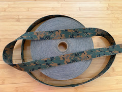 Woodland Marpat Digital Camo Webbing 1.5 Inch Two Side Mil Spec 50 Yard TEXCEL