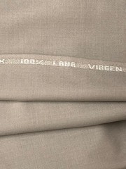 $30 for 2Yds,TAN/TOUPE 100%Wool PlainWeave Salvage,Jacket.pants.skirt &dress#119