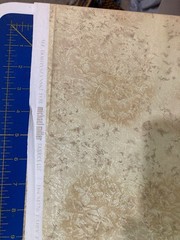 1 1/3 Yds. Michael Miller Fabrics Floral Fabric, Gold Beige, Up to 45” Wide