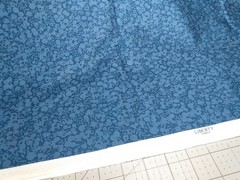 Liberty of London Wiltshire Shadow Cotton Fabric Blue Tone on Tone BTY