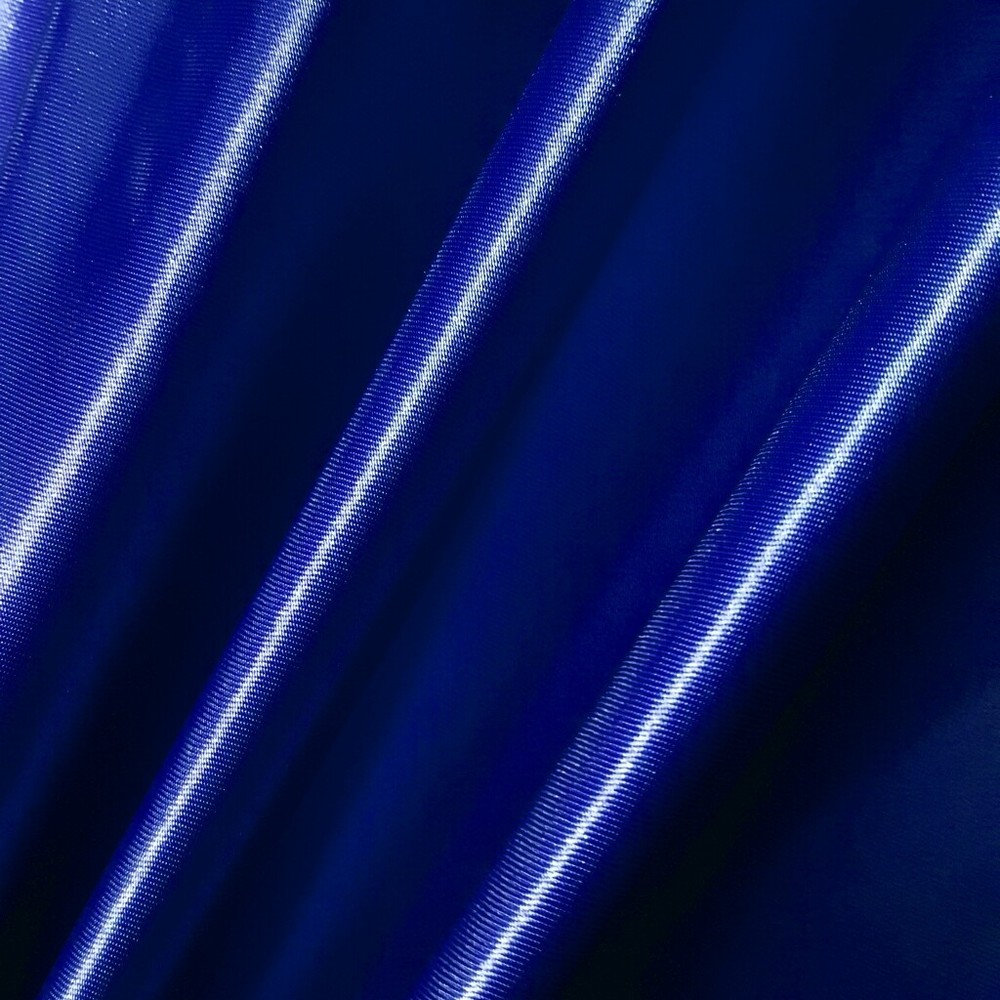 Shiny Bridal Medium ROYAL BLUE Satin Fabric Charmeuse 60″ Shiny by the yard
