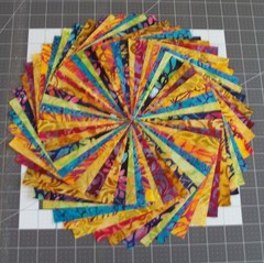 56 Batik Fabric 5″ Quilt Squares Bundle 100% Cotton Charm pack A