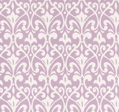 Field Orchid Premier Prints 7oz Cotton Canvas Fabric Purple Lilac Fleur-de-Lis
