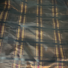 Curtain Fabric- Shiny Polyester Fabric Textile Gold Black Burgundy