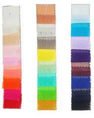 58/60″ Chiffon Fabric Polyester Dress Sheer (Various Colors)