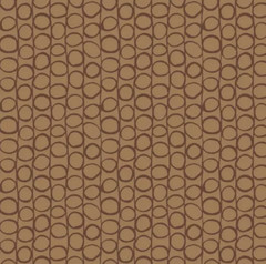 Stof Fabrics 4512-440 Dot Mania Pebbles Brown Cotton Fabric By The Yard