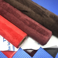 143x50cm Self Adhesive Faux Suede Fabric Wrap Film Sticker Stretch DIY Multi Sew