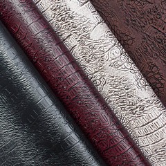 Ottertex® Alligator Vinyl Leather 56” PVC Polyester Waterproof Fabric BTY
