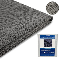 Non-Slip Tufting Cloth Thick Backing Fabric, 2Mm Thick (More Wear-Resistant & Te