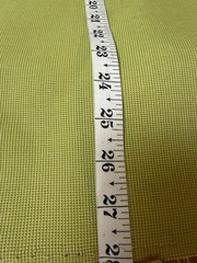 Fabric Lot 2 Yd 33 In 54 W Lime Green Textured Weave Upholstery