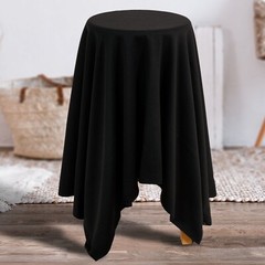 Black Polyester Cotton Sweatshirt Fleece Fabric – 60″ Wide – Sold by the Yard