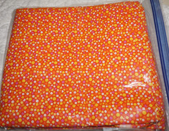 2-3/4yds x 42″, Unbranded, “Multicolor Geometric Patterns”, Cotton Fabric