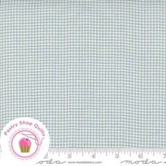 Moda FRENCH GENERAL WOVEN GINGHAMS 1223 19 Blue Pearl Quilt Fabric
