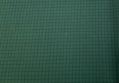 DARK GREEN WINDOW PANE – COTTON – 1 YARD