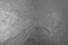 Bobeey 1 Yards 54 X 36 Black Faux Leather Fabric Distressed Bark Texture Soft