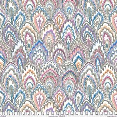 Marble Scallops, Gray – Kaffe Fassett Collective Quilt Fabric 100% Cotton Yd