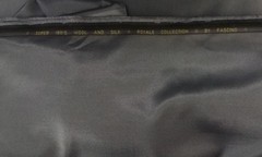 Mid Gray Silky Shiny Suiting Fabric Best for Suit Jacket Pants