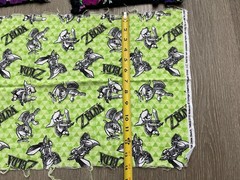 Legend of Zelda Fabric Sheet/Scrap/Piece/Remnant Squares