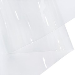 Clear TPU Vinyl Fabric 54-Inches Wide 12 Gauge Waterproof Jelly Vinyl by Yard