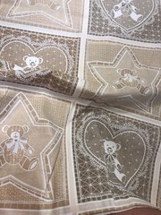 “BEAR LACE” Cheater fabric by Marcus Brothers, 6 Yards