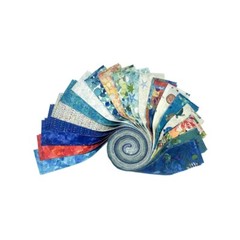 Coral Reef By Sue Zipkin For Clothworks – 2.5″ Strips Jelly Roll