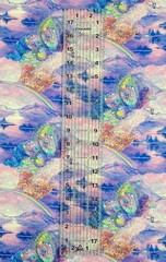Astral Voyage By 3 Wishes Fantasy Rainbow Fairies Cotton Fabric by The Yard