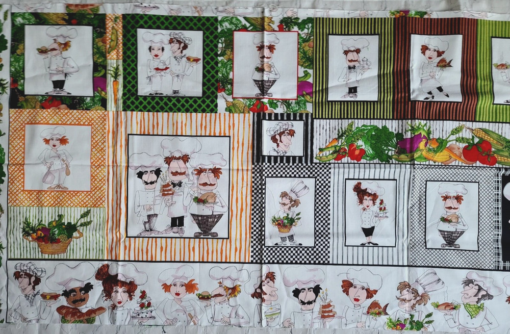 2006 Loralie Harris Fun Chefs Fabric