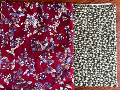 Rare Rose Hubble Cecily Barker Flower Fairy fabric 4 yards total