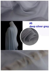Plain Color Yoryo Silk 55” Wide By Yard Pure Mulberry Silk Chiffon Crepe Fabric