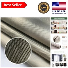 Faraday Fabric 39″x43″ – Silver Copper Nickel Cloth for EMF Blocking and Safety