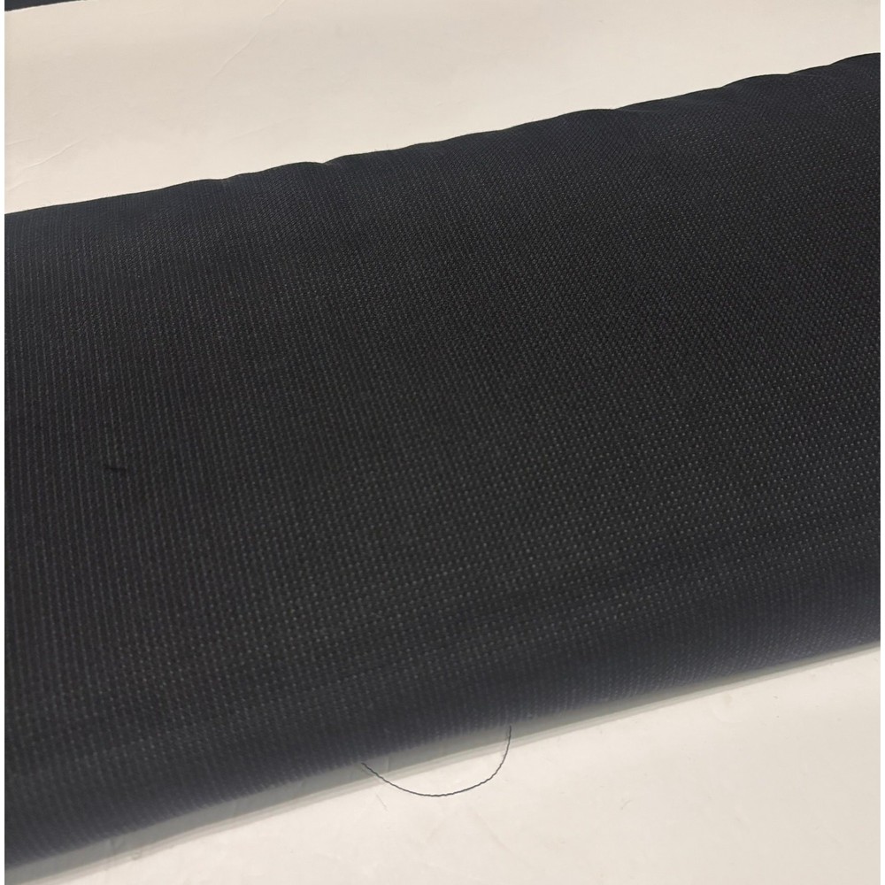 Super 100s Wool Suiting Fabric Black Blue Fleck 13.5 Yards 60″ Wide Pre Shrunk
