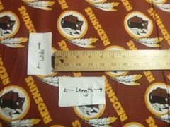 Washington Redskins Cotton Fabric (58″ Wide x 36″ long)
