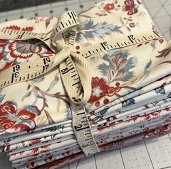 Fleur De Paris By French General For Moda Bundle Of 16 Fat Quarters