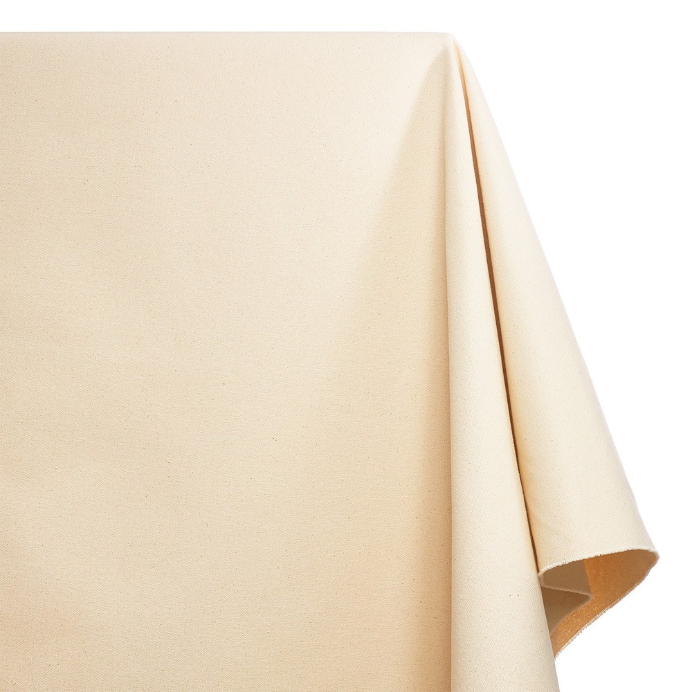 Cotton Duck Canvas Fabric Heavy Duty Cloth Material By The Yard Wholesale