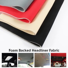 Backed Foam Headliner Fabric Materials Make Car Interior Ceiling Roof Lining